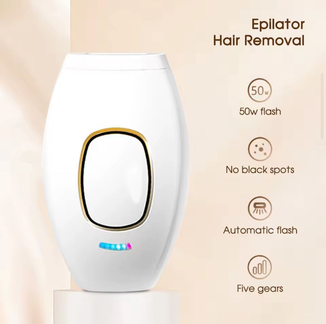 IPL Pulse • Épilateur à Lumière Pulsée